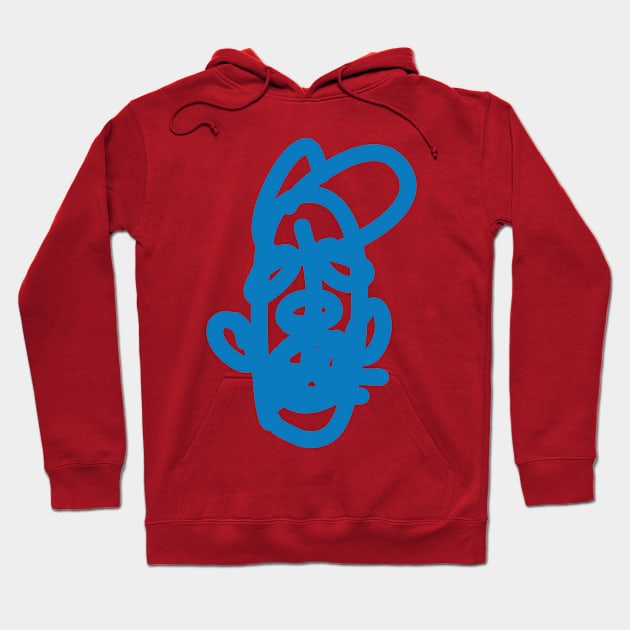 RELL BLUE Hoodie by 24HrBodega